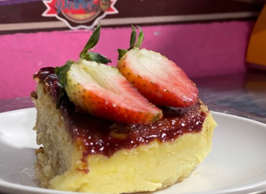 cheesecake de frutos rojos